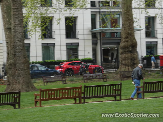 Ferrari Portofino spotted in London, United Kingdom