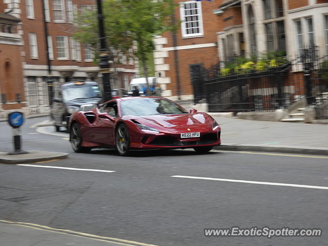 Ferrari F8 Tributo spotted in London, United Kingdom