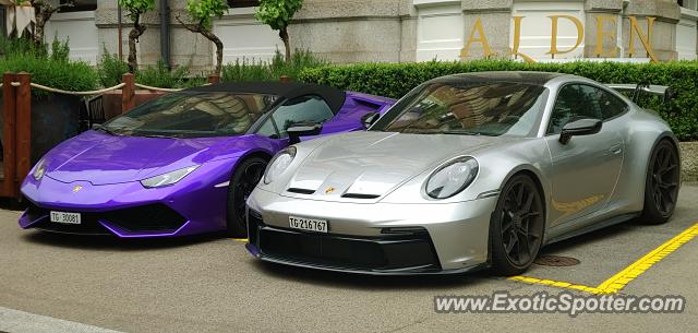 Porsche 911 GT3 spotted in Zurich, Switzerland