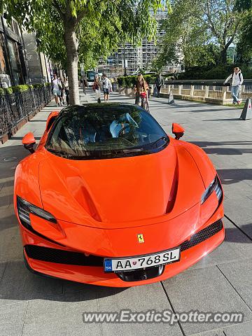 Ferrari SF90 Stradale spotted in Budapest, Hungary
