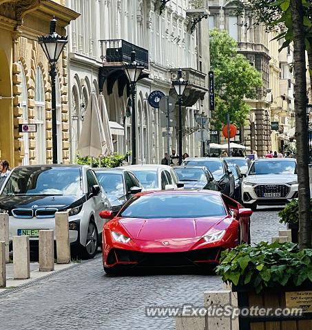 Lamborghini Huracan spotted in Busapest, Hungary