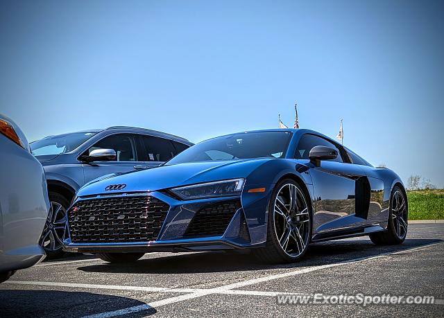 Audi R8 spotted in Hobart, Wisconsin