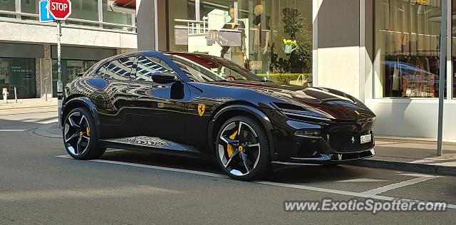Ferrari F8 Tributo spotted in Zurich, Switzerland