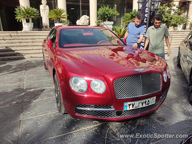Bentley Flying Spur spotted in Tehran, Iran