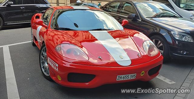 Ferrari 360 Modena spotted in Zürich, Switzerland
