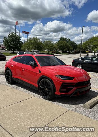 Lamborghini Urus spotted in Akron, Ohio