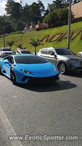 Lamborghini Huracan spotted in Medellin, Colombia