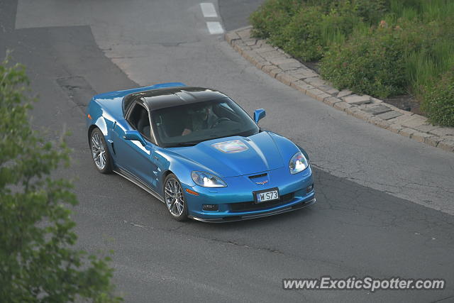 Chevrolet Corvette ZR1 spotted in Warsaw, Poland