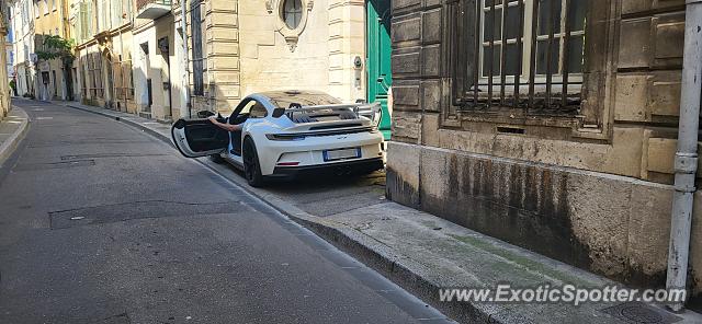 Porsche 911 GT3 spotted in Avignon, France