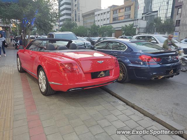 Bentley Continental spotted in Tehran, Iran