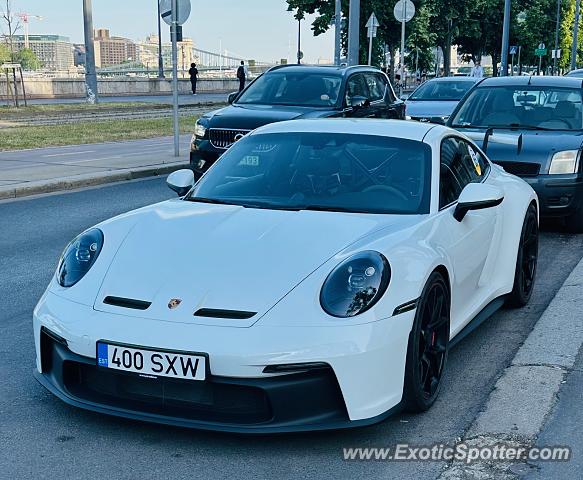 Porsche 911 GT3 spotted in Budapest, Hungary