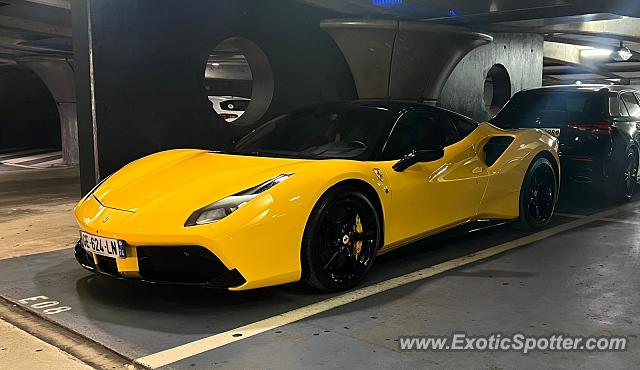 Ferrari 488 GTB spotted in Annecy, France