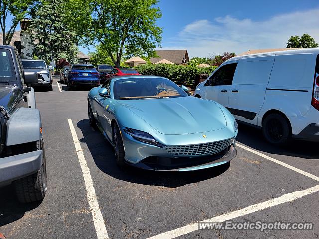 Ferrari Roma spotted in Cincinnati, Ohio