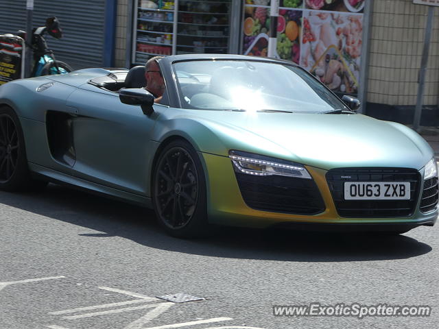 Audi R8 spotted in Ashington, United Kingdom