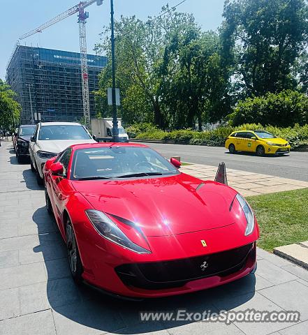 Ferrari 812 Superfast spotted in Budapest, Hungary
