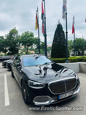 Mercedes Maybach spotted in Budapest, Hungary