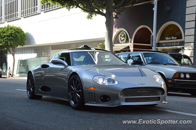 Spyker C8 spotted in Beverly Hills, California