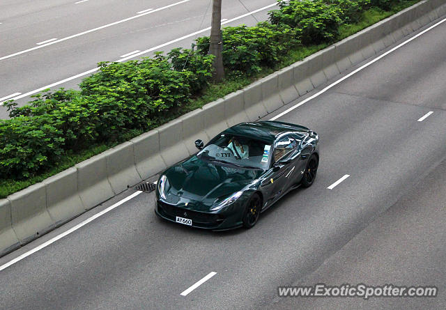 Ferrari 812 Superfast spotted in Hong Kong, China