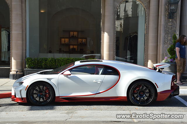 Bugatti Chiron spotted in Beverly Hills, California