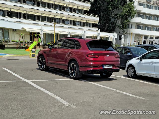 Bentley Bentayga spotted in Constanta, Romania