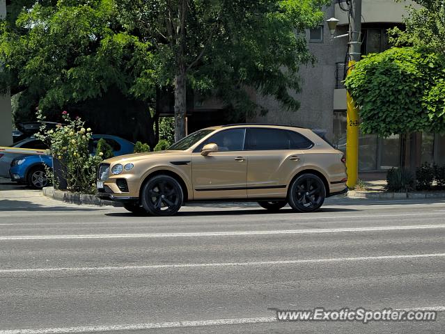 Bentley Bentayga spotted in Constanta, Romania