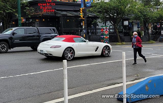 Mercedes SLS AMG spotted in Vancouver, Canada