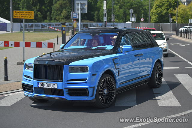 Rolls-Royce Cullinan spotted in Warsaw, Poland