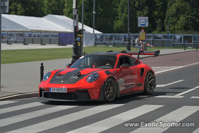 Porsche 911 GT3 spotted in Warsaw, Poland