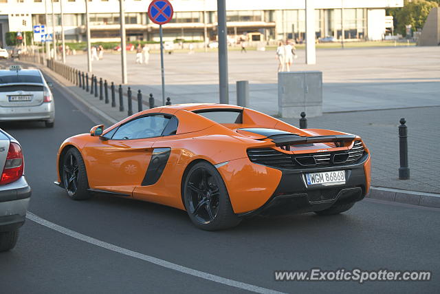 Mclaren 650S spotted in Warsaw, Poland