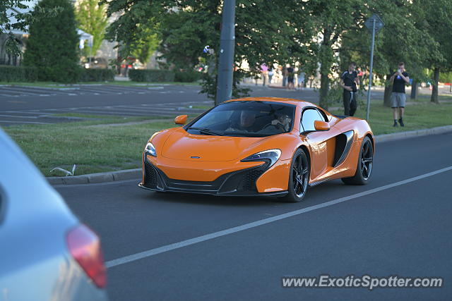 Mclaren 650S spotted in Warsaw, Poland