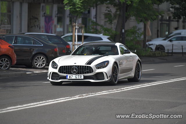 Mercedes AMG GT spotted in Warsaw, Poland