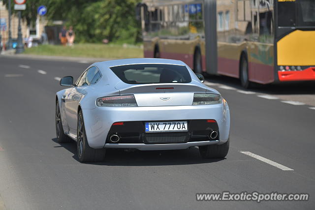 Aston Martin Vantage spotted in Warsaw, Poland
