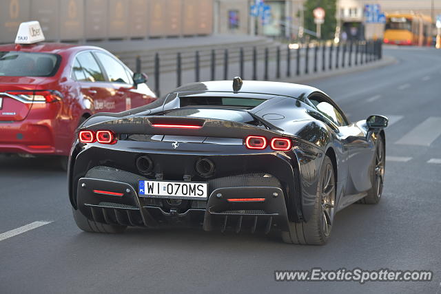Ferrari SF90 Stradale spotted in Warsaw, Poland