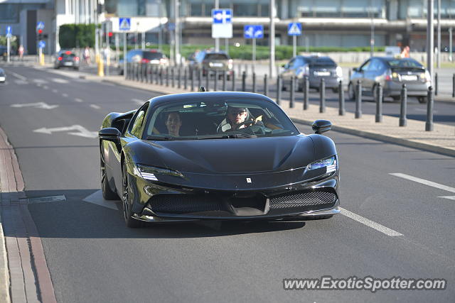 Ferrari SF90 Stradale spotted in Warsaw, Poland