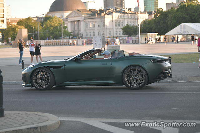 Aston Martin DB11 spotted in Warsaw, Poland
