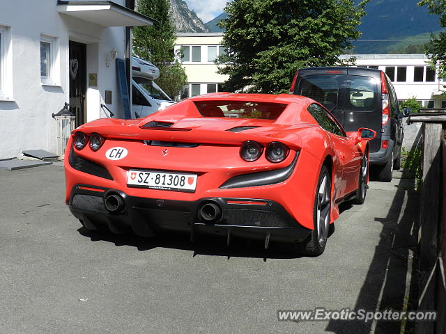 Ferrari F8 Tributo spotted in Farchant, Germany
