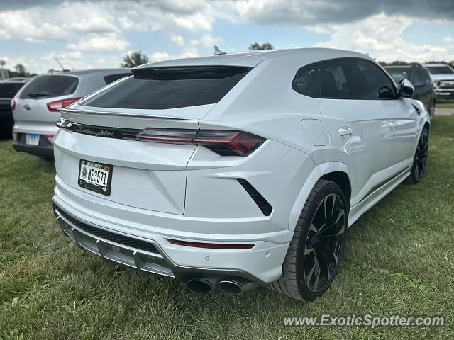 Lamborghini Urus spotted in Marshall, Indiana