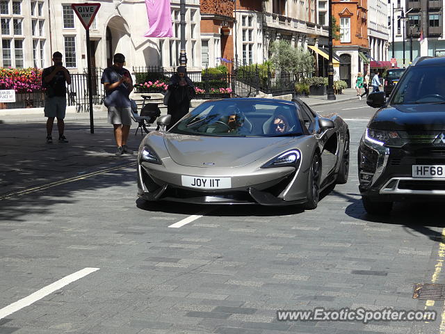 Mclaren 570S spotted in London, United Kingdom