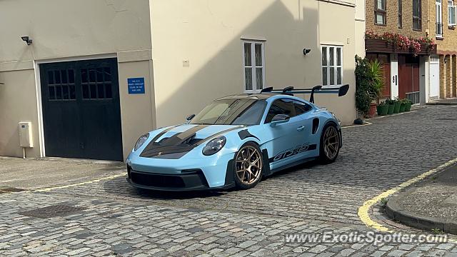 Porsche 911 GT3 spotted in London, United Kingdom