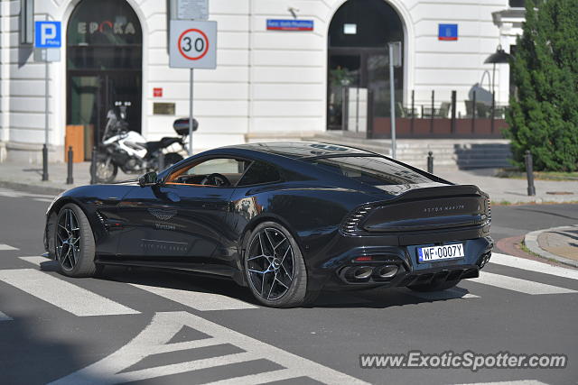 Aston Martin Vanquish spotted in Warsaw, Poland