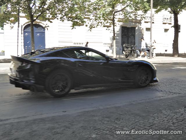 Ferrari 812 Superfast spotted in Paris, France
