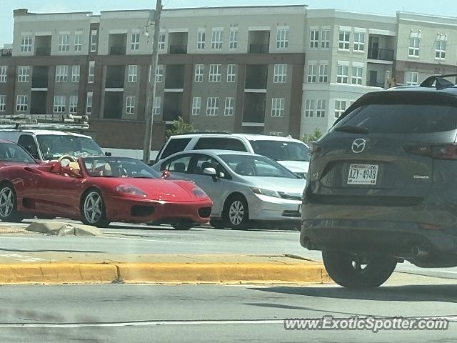 Ferrari 360 Modena spotted in Brookfield, Wisconsin