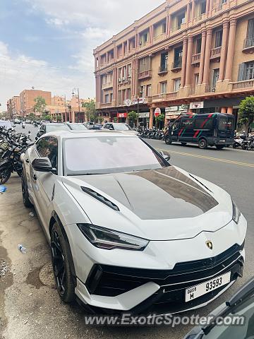 Lamborghini Urus spotted in Marrakech, Morocco