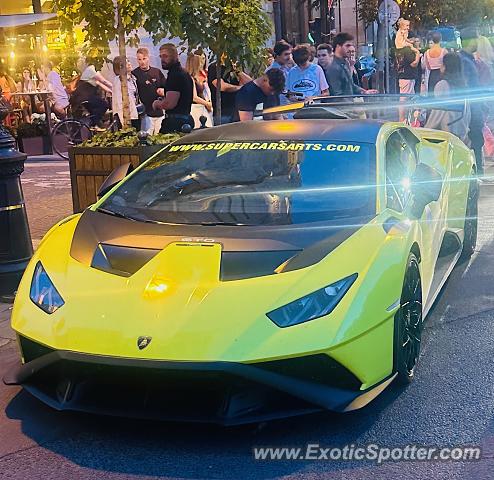 Lamborghini Huracan spotted in Budapest, Hungary