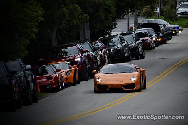 Lamborghini Gallardo spotted in Elkhart Lake, Wisconsin