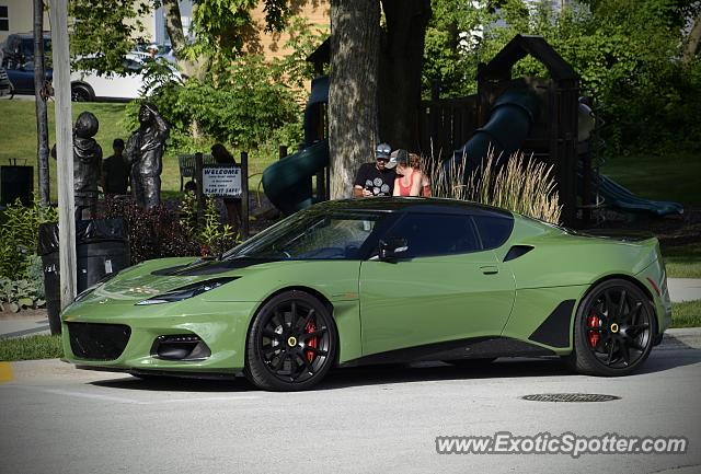 Lotus Evora spotted in Elkhart Lake, Wisconsin