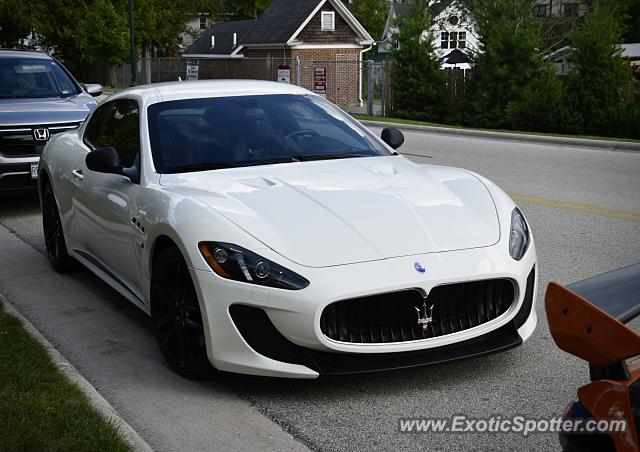 Maserati GranTurismo spotted in Elkhart Lake, Wisconsin