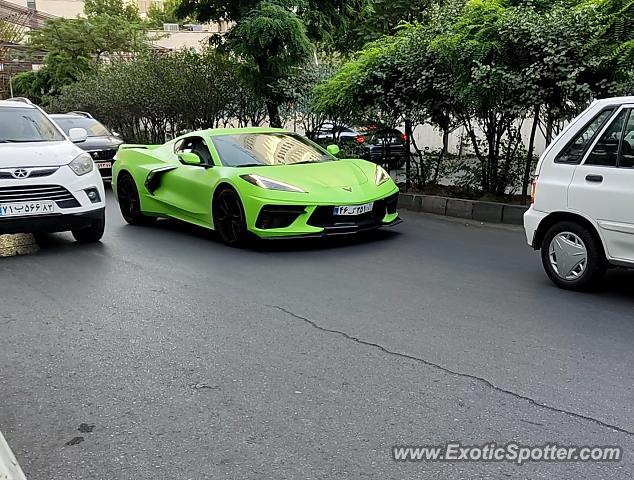 Chevrolet Corvette Z06 spotted in Tehran, Iran