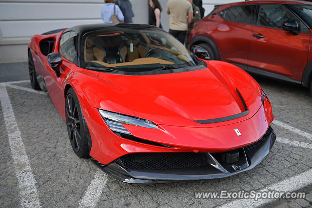 Ferrari SF90 Stradale spotted in Warsaw, Poland