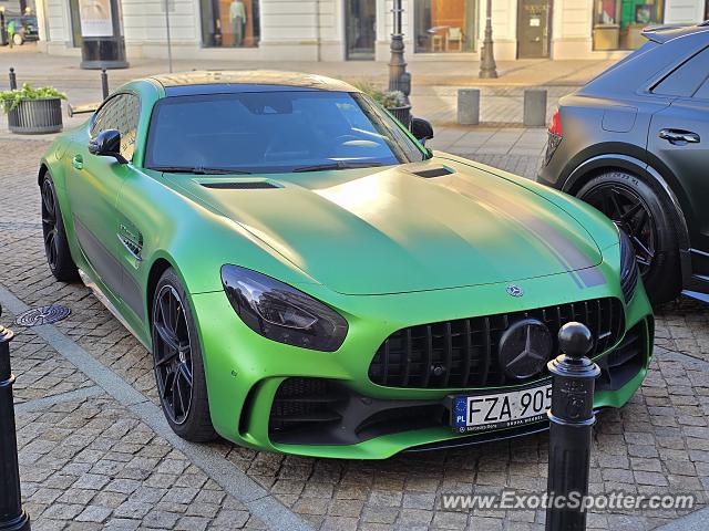 Mercedes AMG GT spotted in Warsaw, Poland
